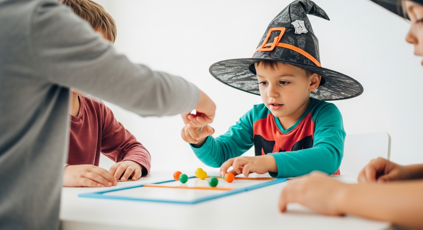 Spooky Fun: Kids Games for Halloween Party cover image