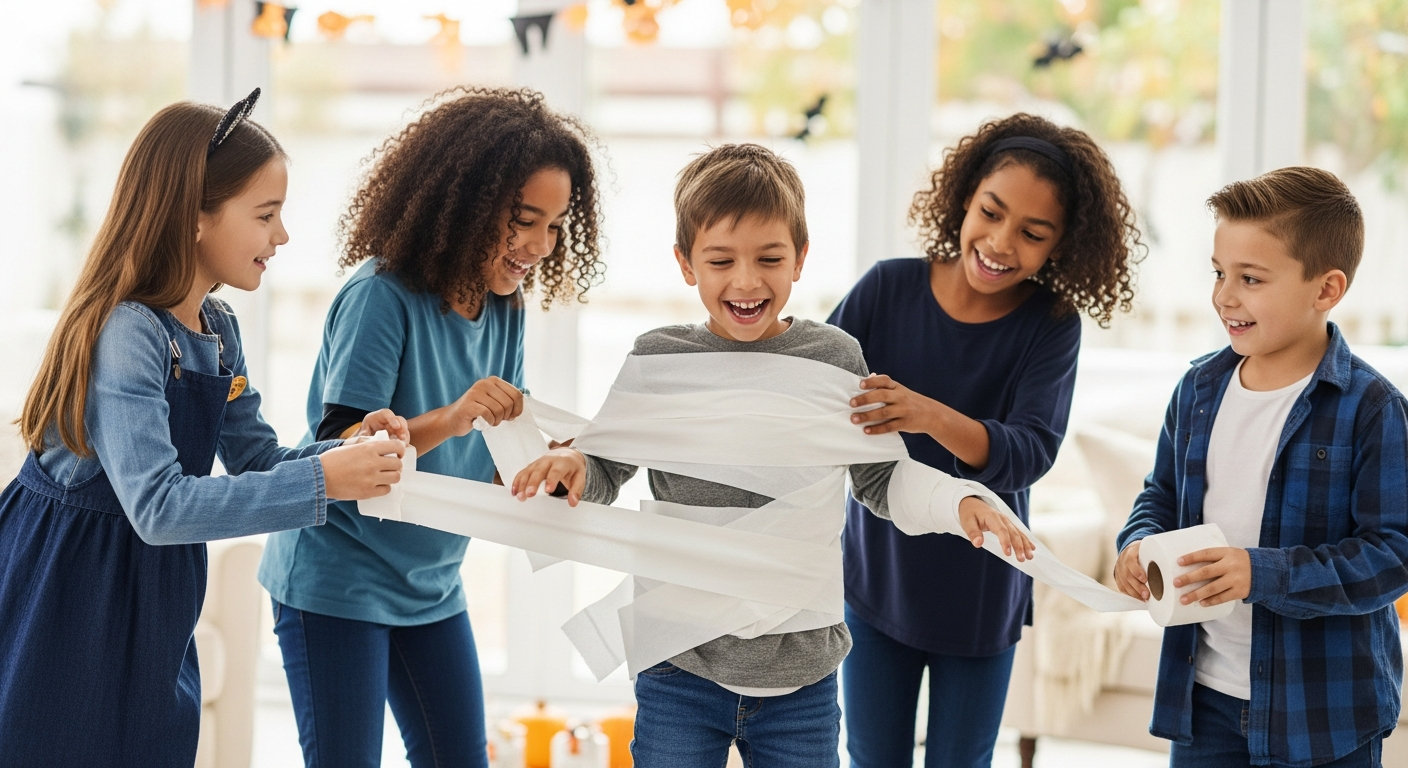 Epic Halloween Party Games for Kids: Spooky Fun Awaits! cover image