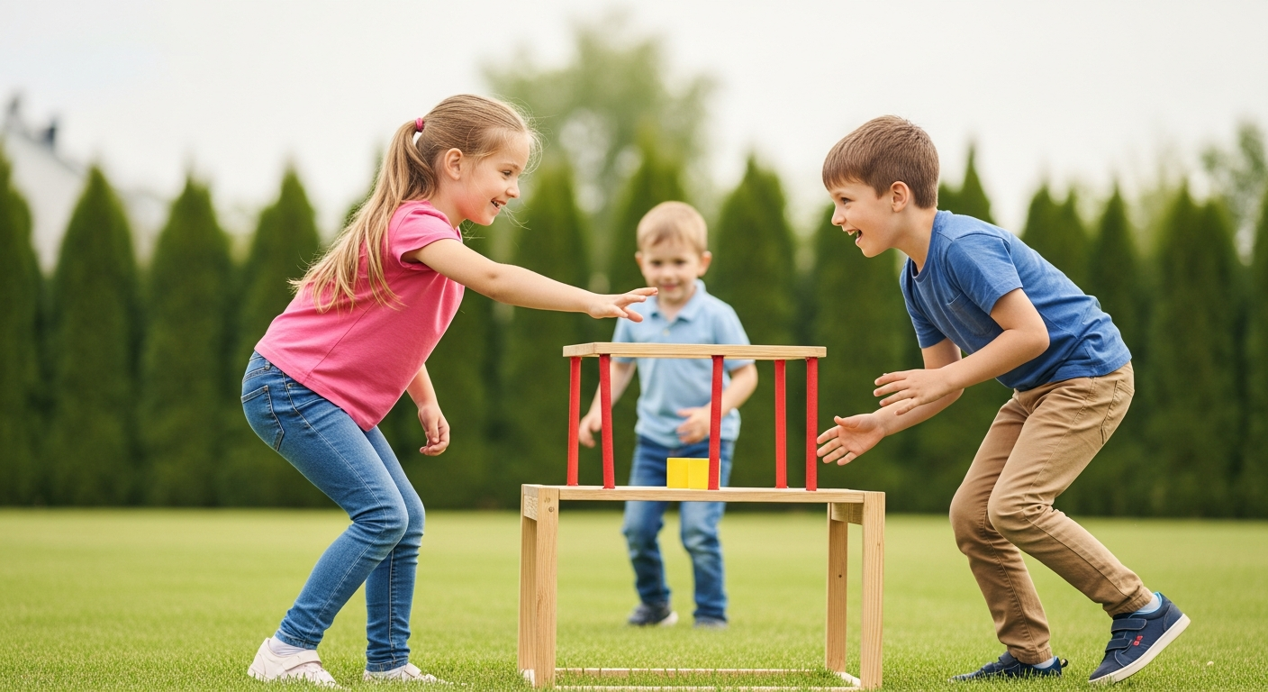 Outdoor Fun: Best Kids' Party Games cover image