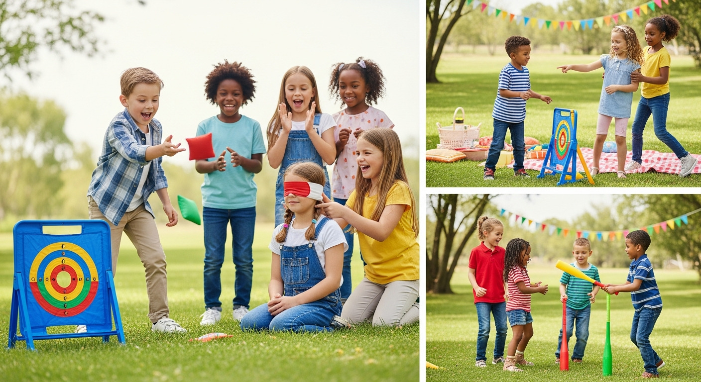 Kids' Outdoor Birthday Games: Fun Ideas cover image