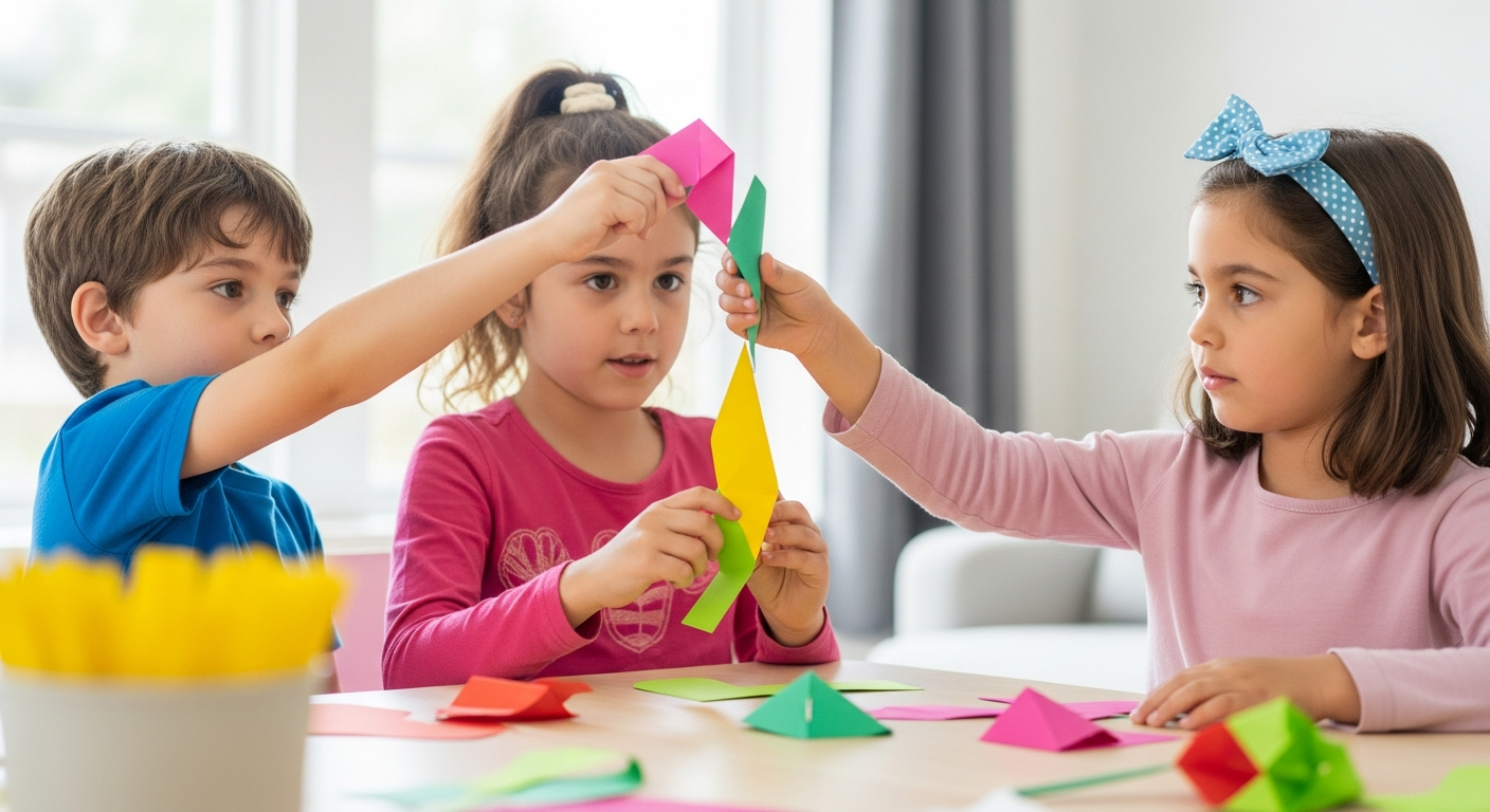 Hands-On Fun: Easy Construction Paper Crafts for Kids cover image