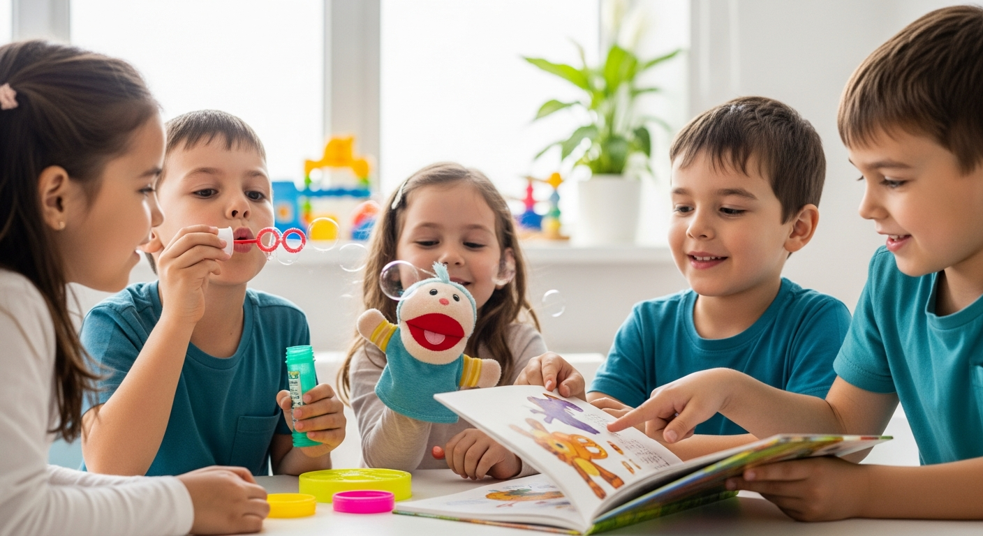 Titelbild: Bukkalband-bedingte Sprachverzögerung: Anzeichen und Unterstützung für Kinder