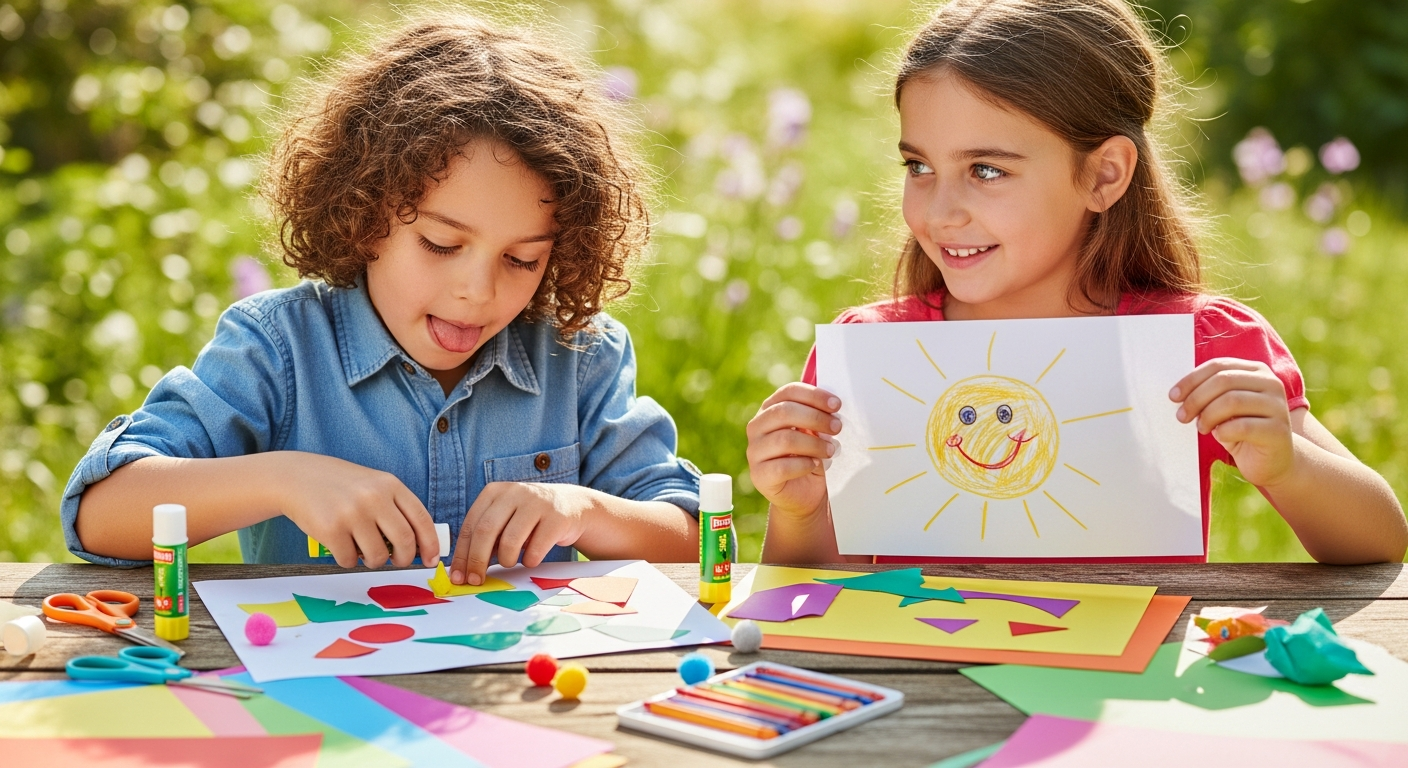 Simple Arts & Crafts: Easy Ideas for Kids & Growing Minds cover image