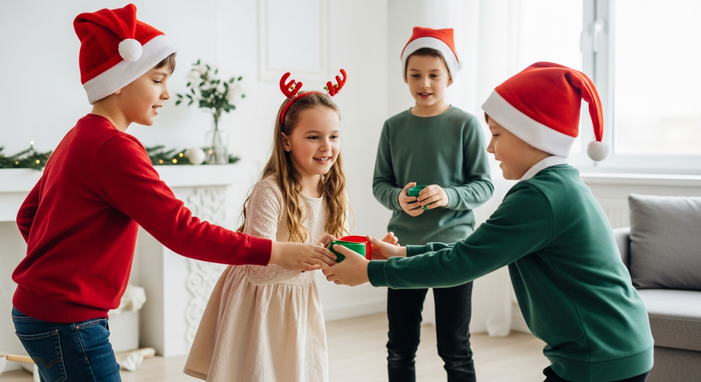 Festive Fun: Kid Games for Your Christmas Party cover image