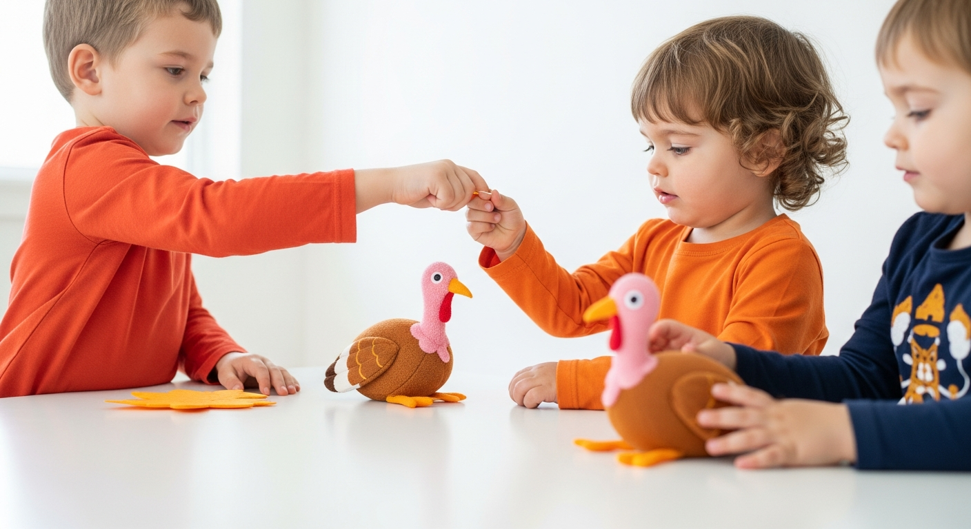 Creative Turkey Toddler Activities for Holiday Fun cover image