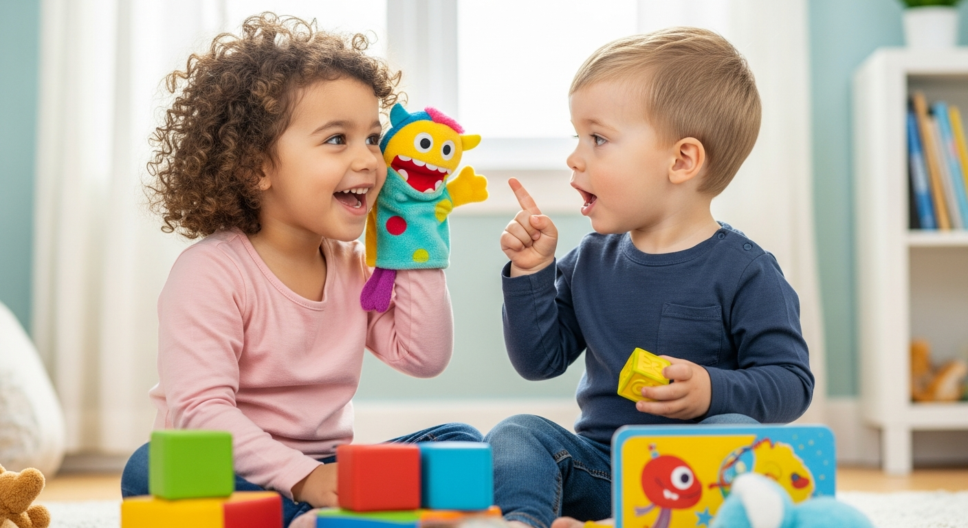 Engaging Toddler Activities for Language and Play cover image