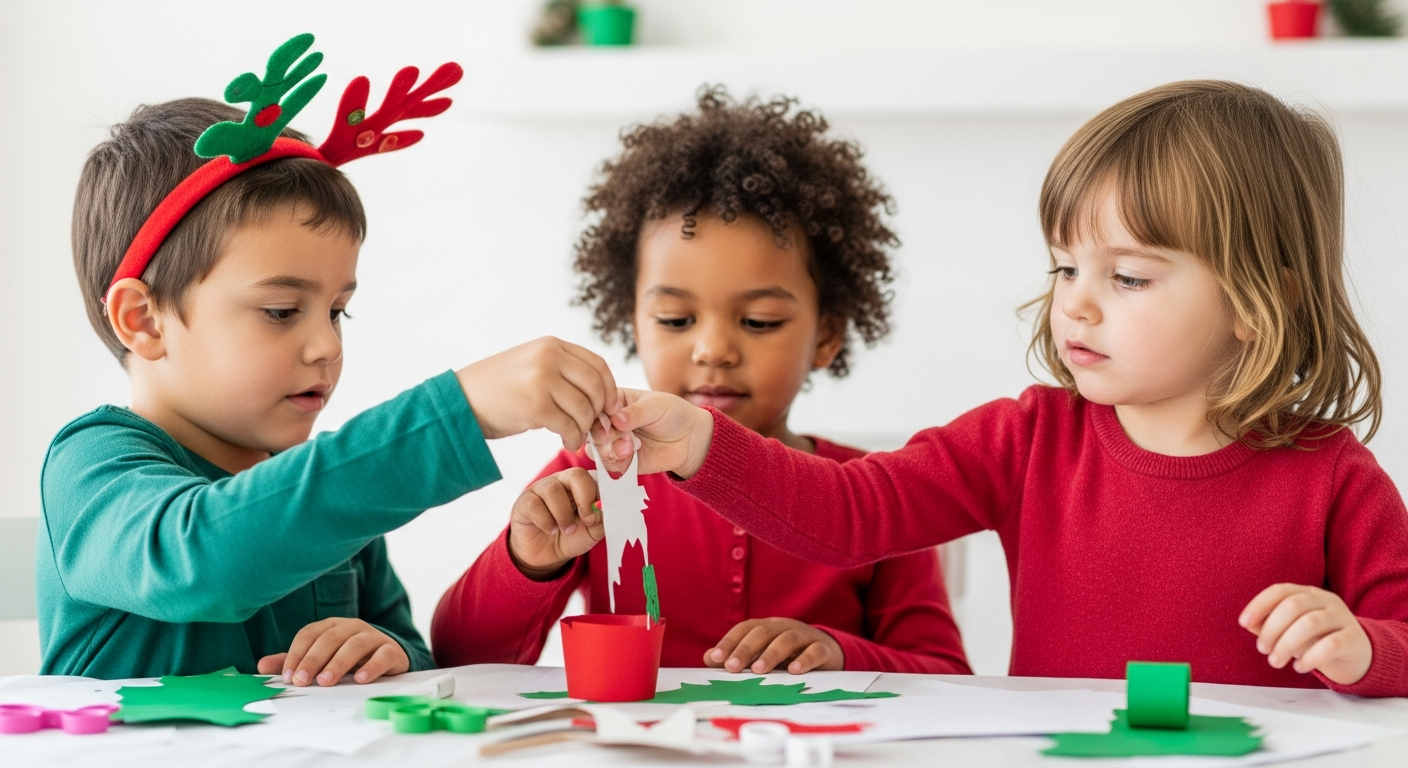 25 Creative Toddler Christmas Craft Ideas for Holiday Fun cover image