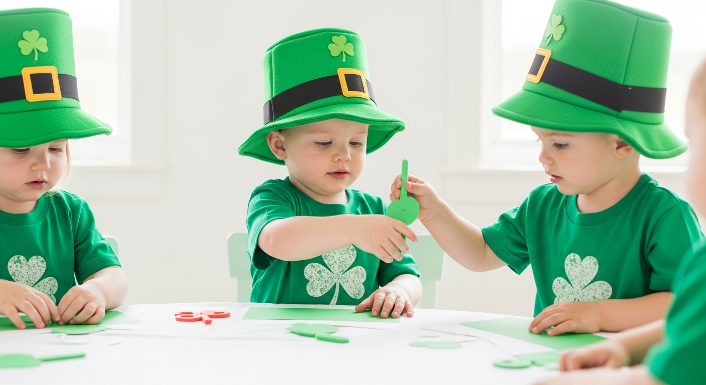 Lucky & Fun Saint Patrick's Day Toddler Crafts cover image
