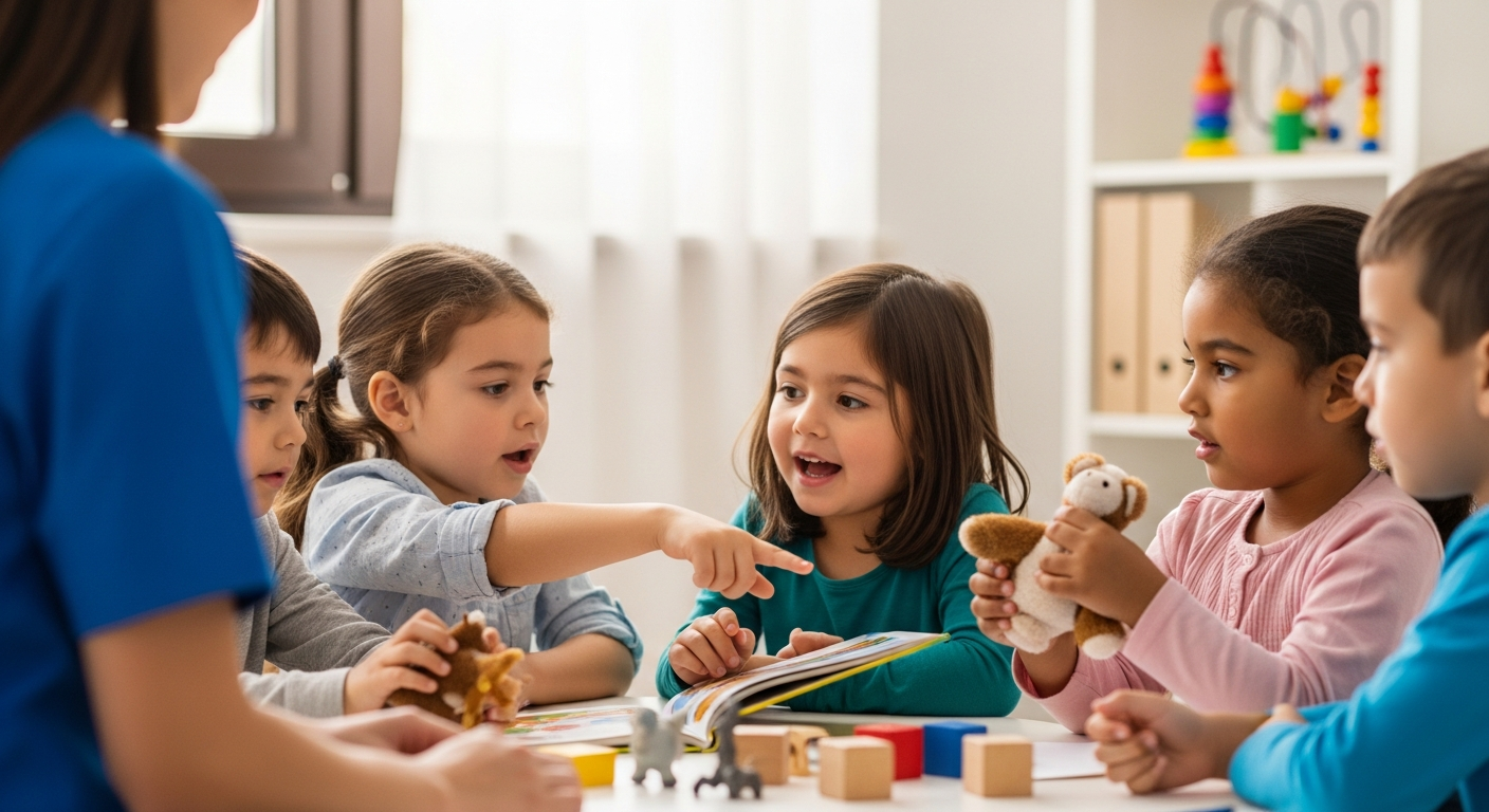 Imagen de la portada de Apoyo a su hijo/a: Terapia del habla y el lenguaje para el retraso global del desarrollo