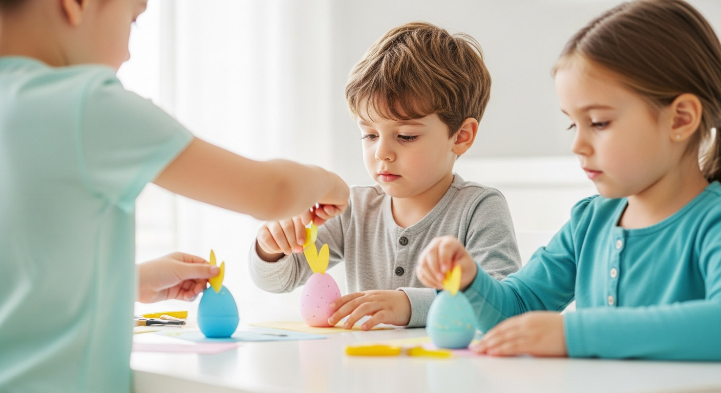 Easy Easter Crafts for Kids: Free & Fun Ideas cover image