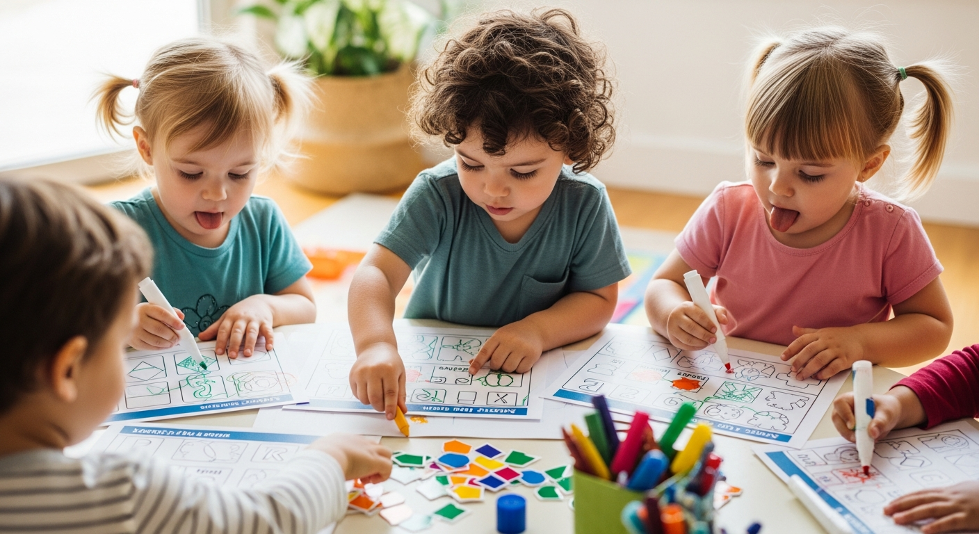 Engaging Toddler Activity Pages for Early Learning cover image