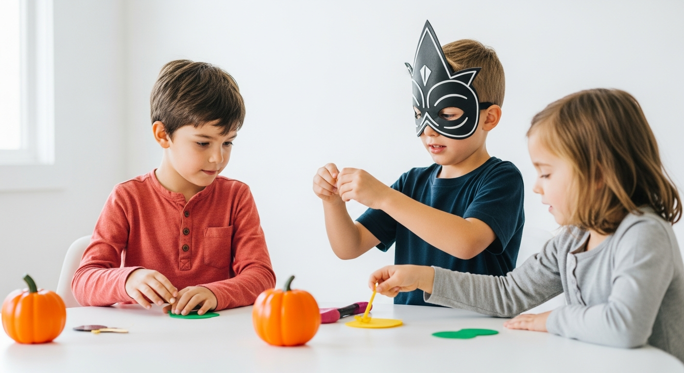 Spooktacular Fun: At-Home Halloween Activities for Kids cover image
