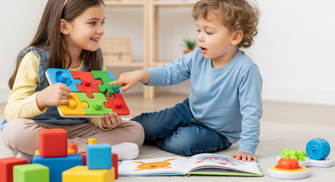 Best Toys for Kids with Speech Delay: A Fun Therapy Guide cover image