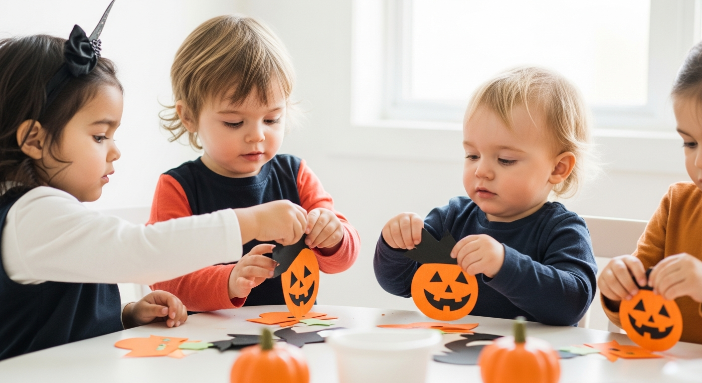 25 Easy Toddler Halloween Crafts for Spooky Fun cover image