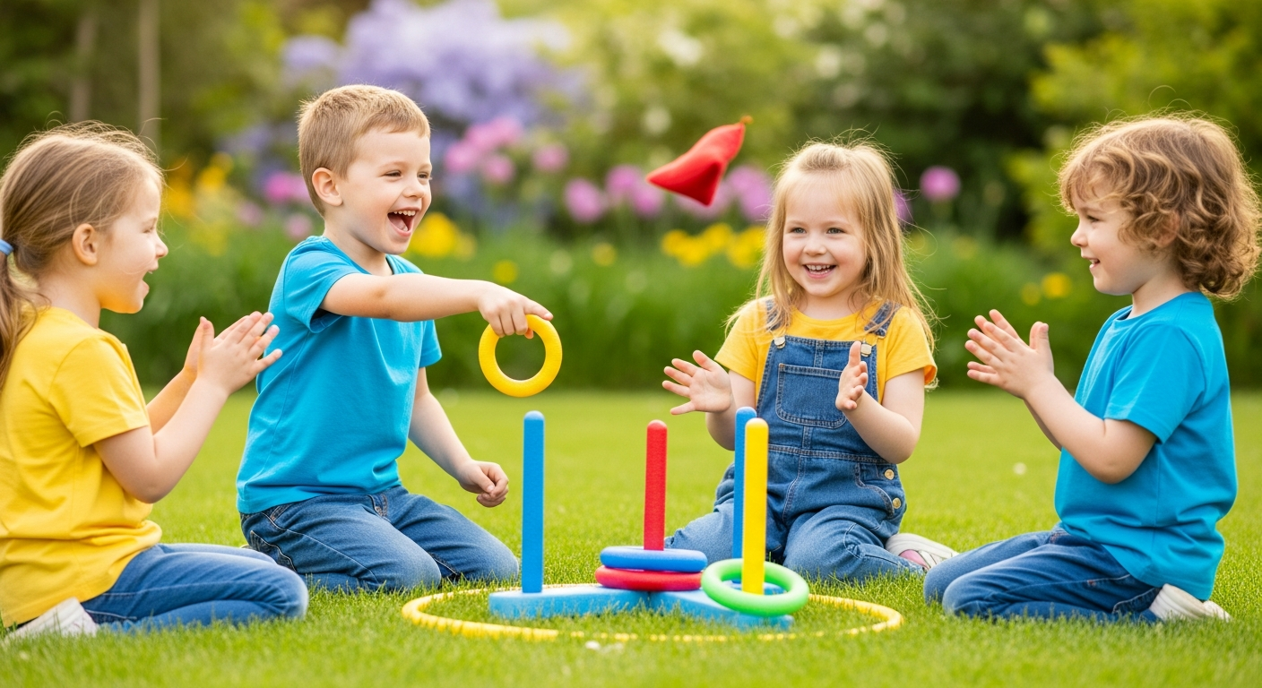 Fun Games to Play with Young Kids: Connect & Grow cover image