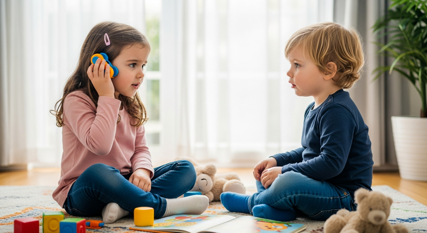 Signos de retraso del habla en un niño de 2 años: Lo que los padres deben saber (imagen de portada)