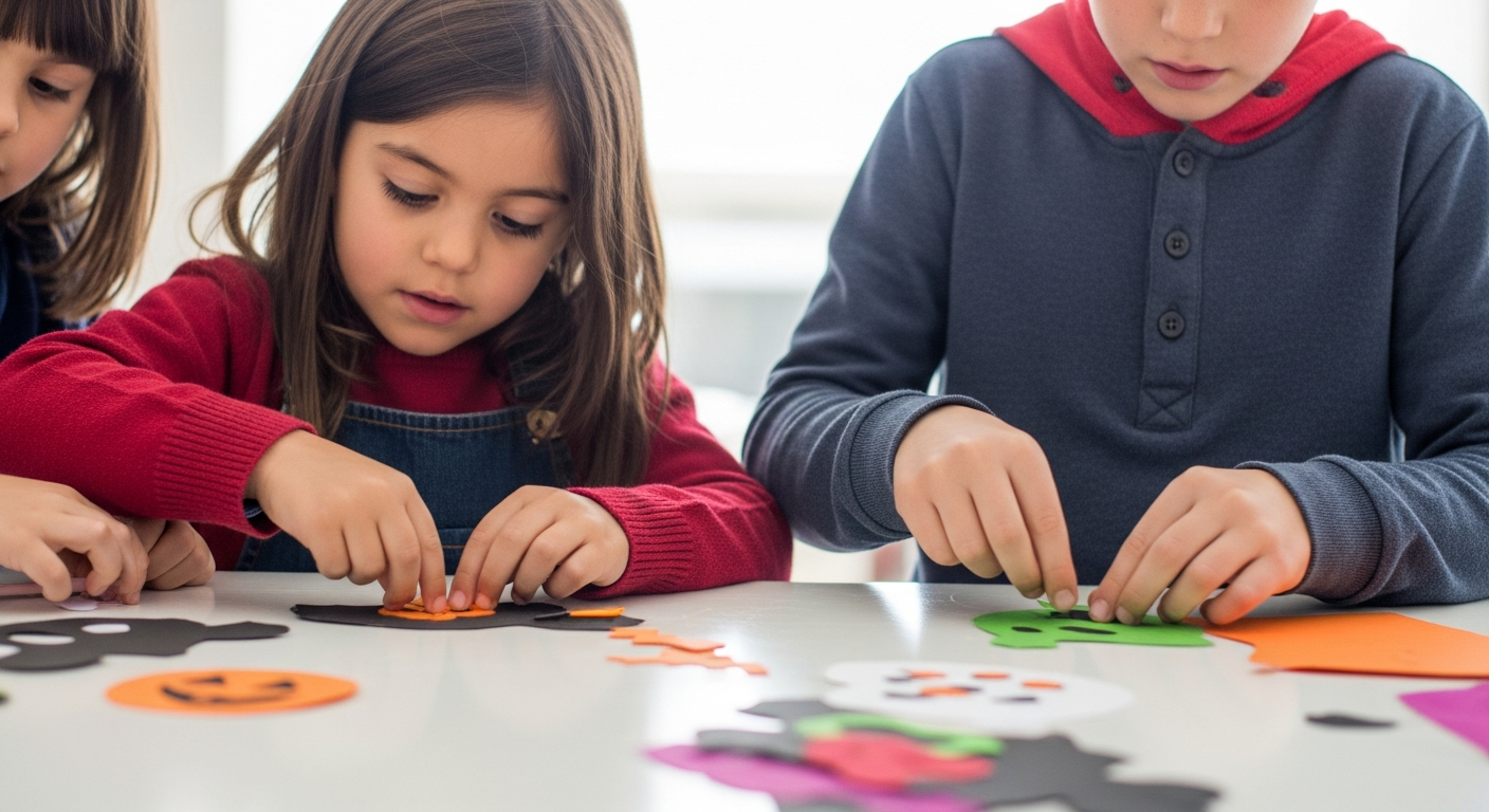 Spook-tacularly Easy Halloween Crafts for Kids cover image