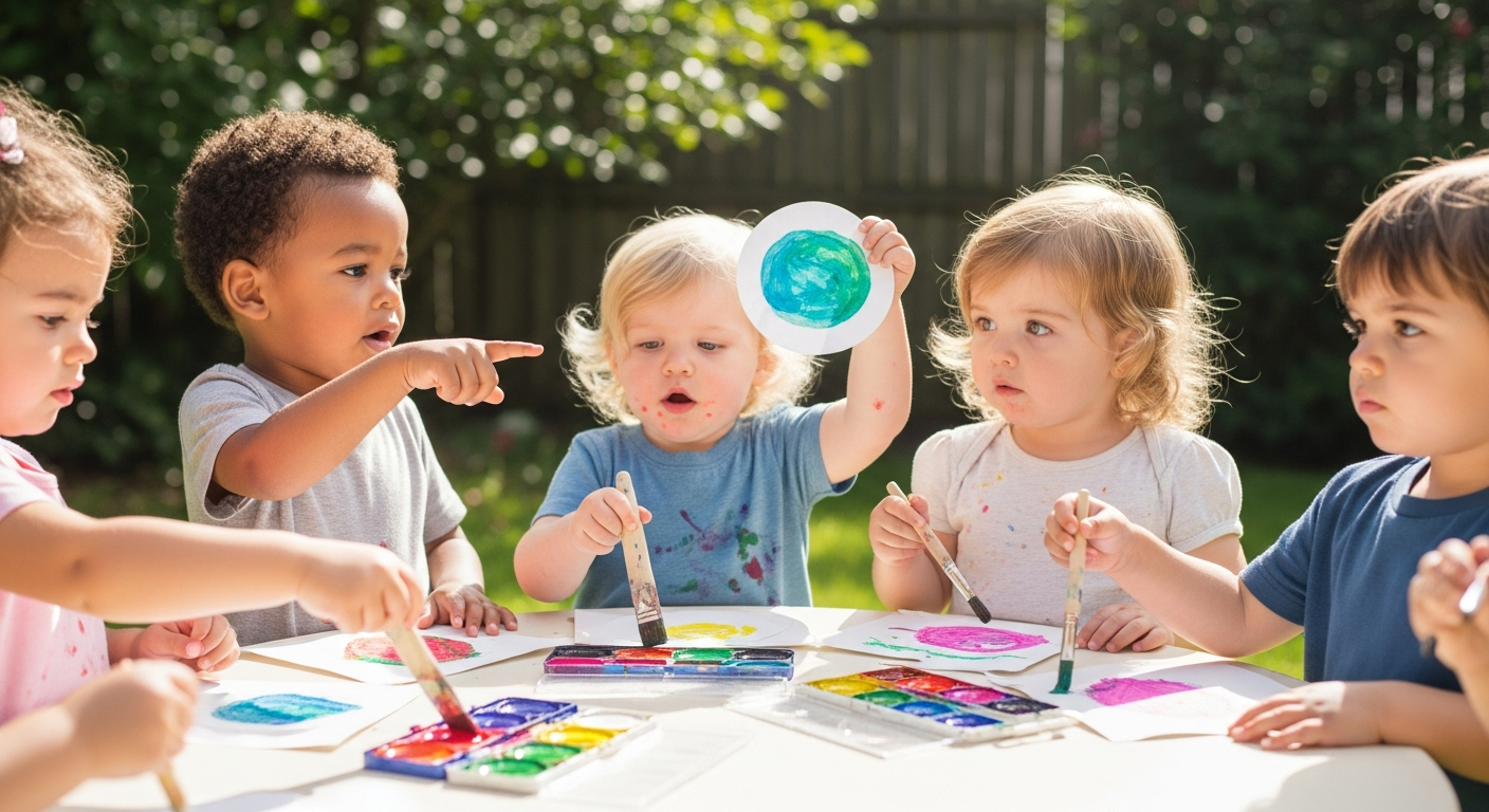 Creative Watercolor Toddler Activities to Boost Speech cover image