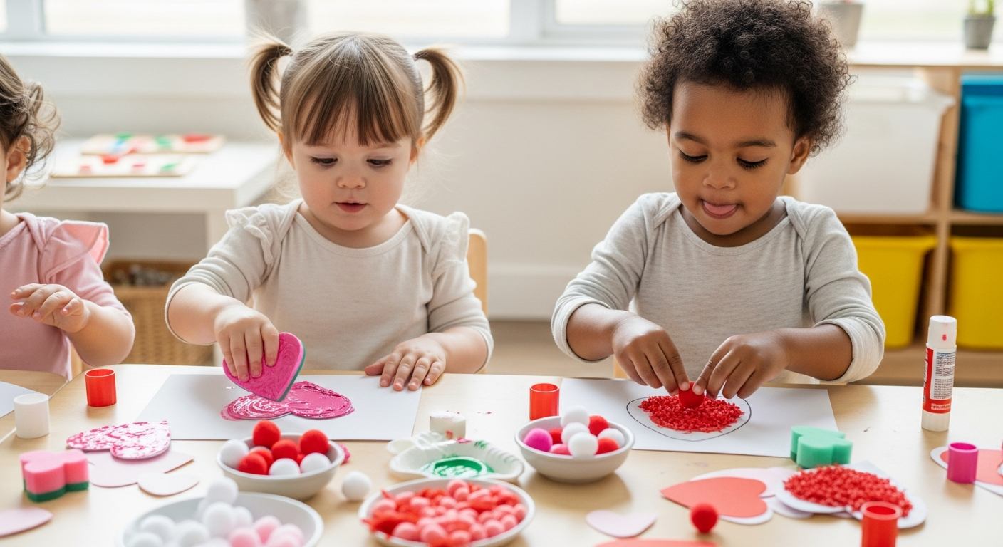 Creative and Educational Toddler Valentine Activities for Early Learning cover image