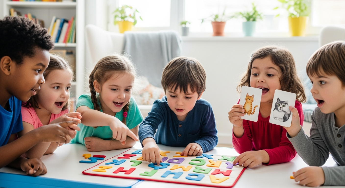 Easy Fun Activities for Kids: Boost Language & Learning at Home cover image