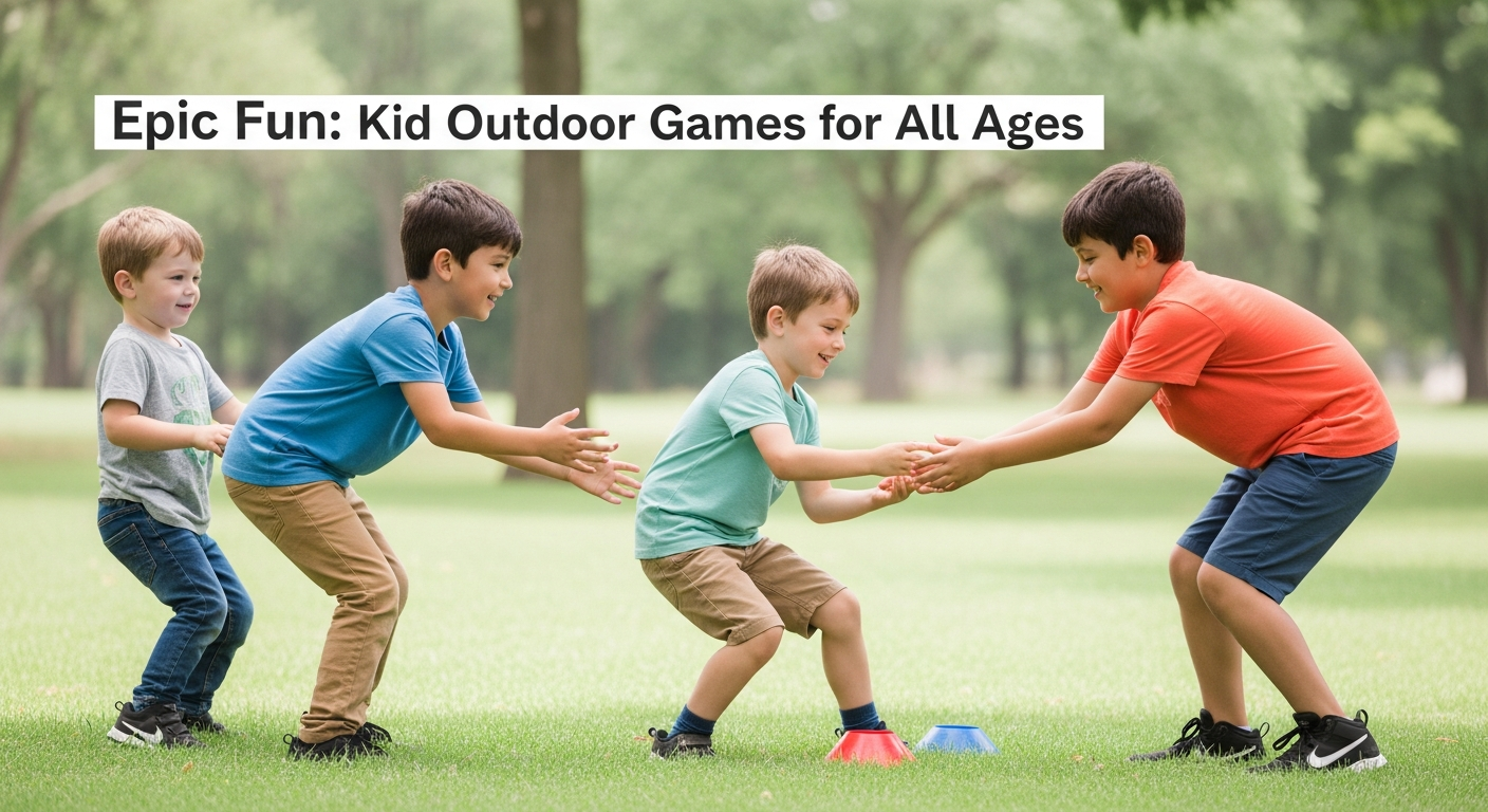 Epic Fun: Kid Outdoor Games for All Ages cover image