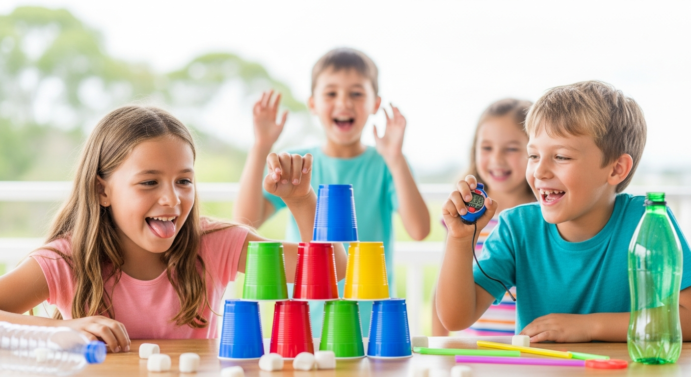 Minute to Win It Games for Kids: Quick Family Fun cover image