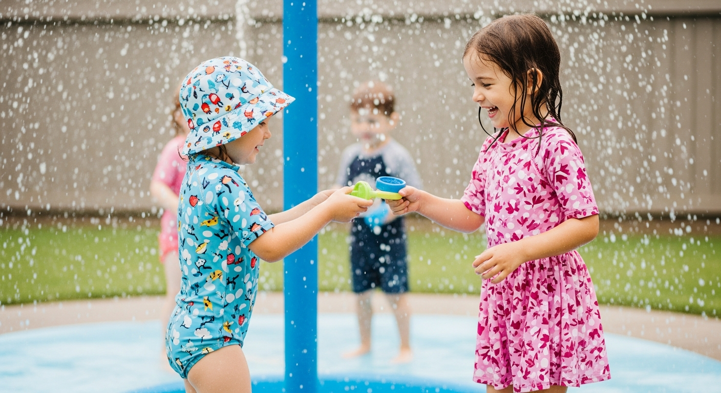 Splash into Summer: Fun Outdoor Water Activities for Kids cover image