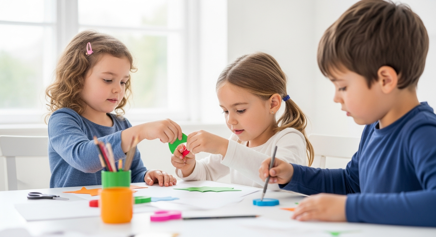 Easy Crafts for Kids: Spark Creativity & Communication cover image