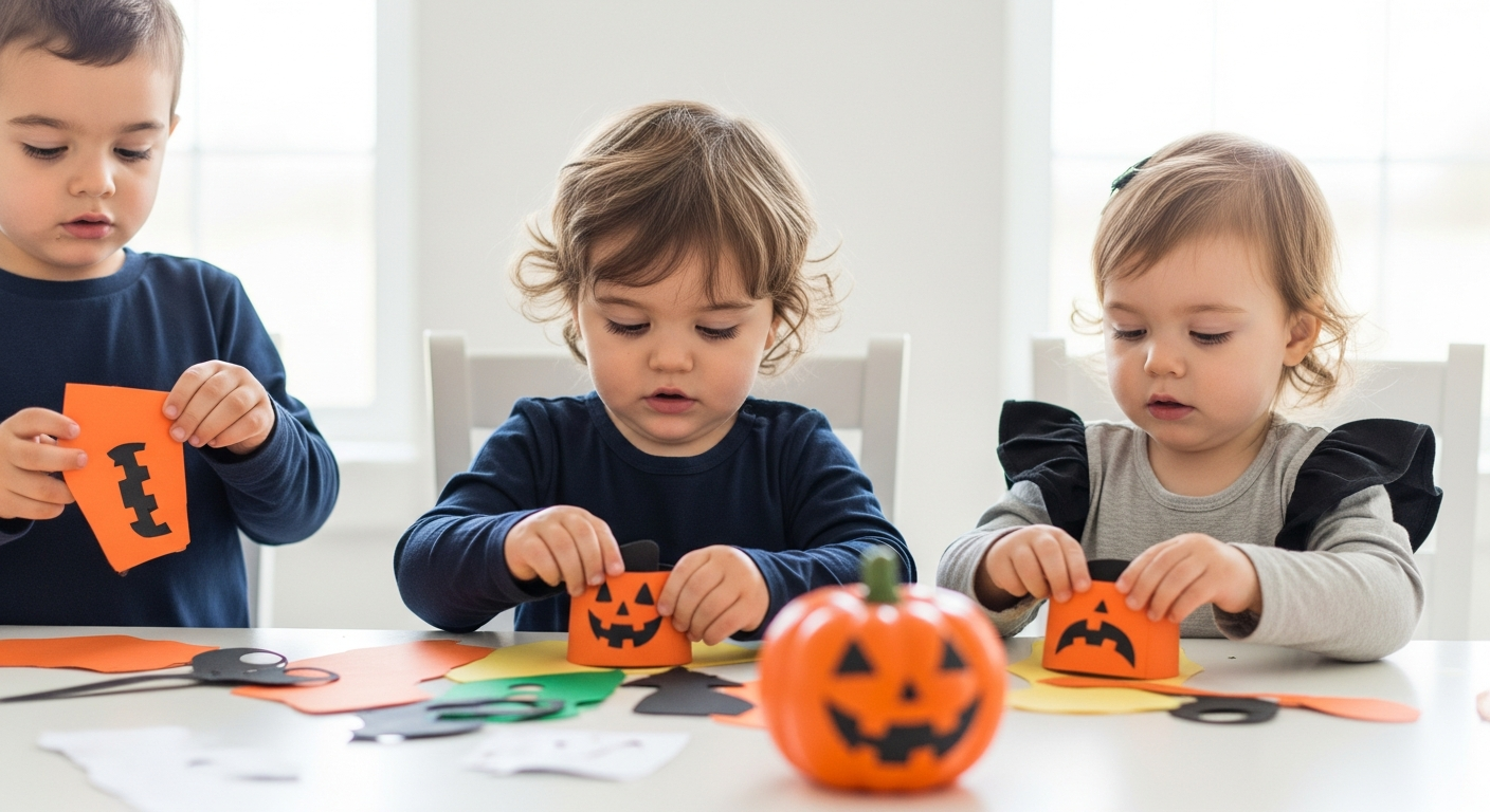 Festive and Easy Halloween Toddler Craft Ideas cover image