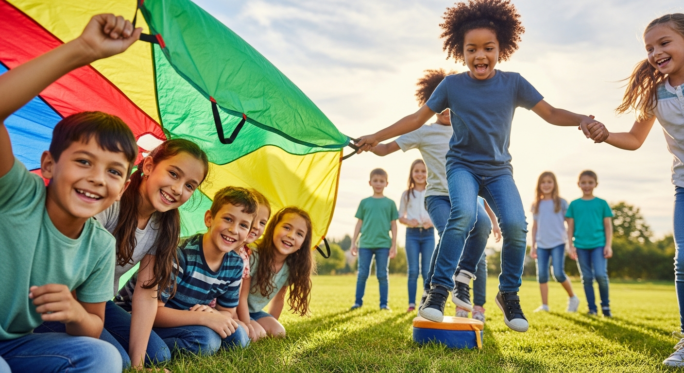 Fun Outdoor Activities for Groups of Kids: Boost Speech & Joy cover image