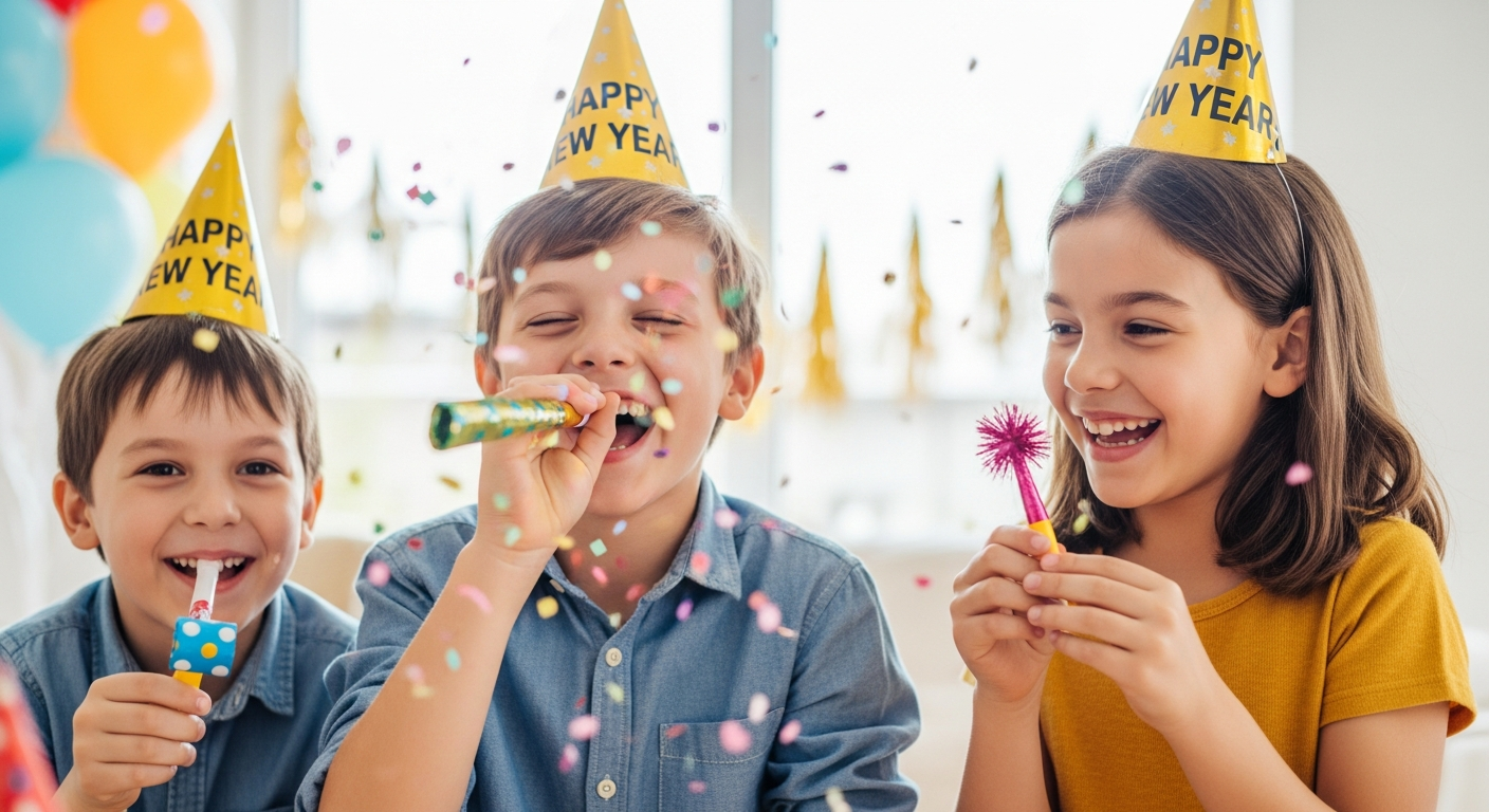Ring in Joy: Fun New Year's Activities for Kids & Families cover image
