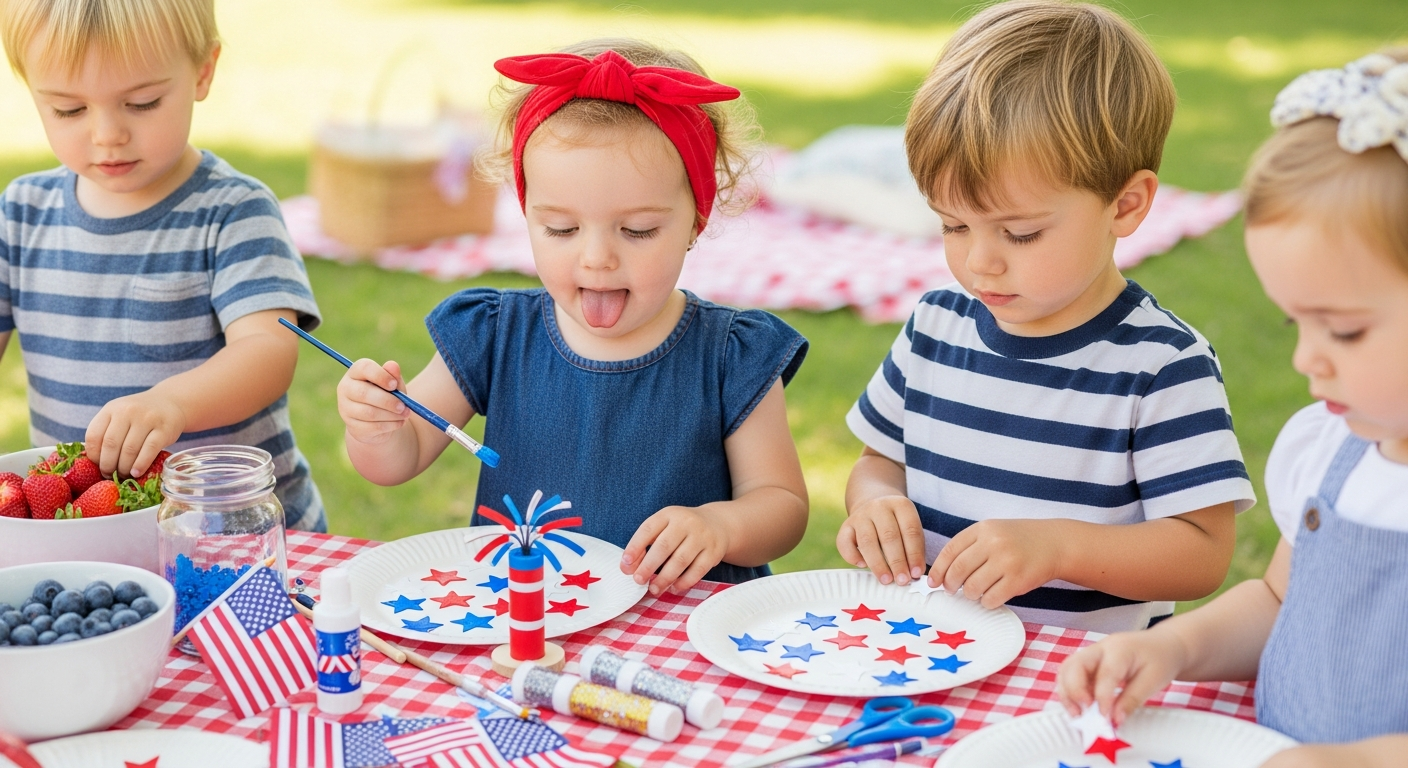 25 Fun and Educational Toddler Fourth of July Activities cover image