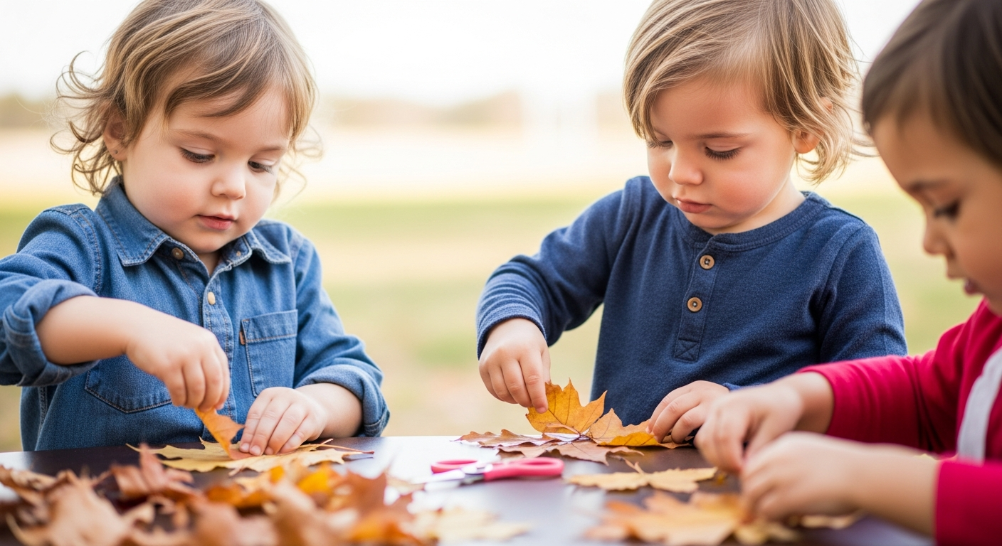 15 Joyful Toddler Fall Leaf Crafts for Speech and Play cover image
