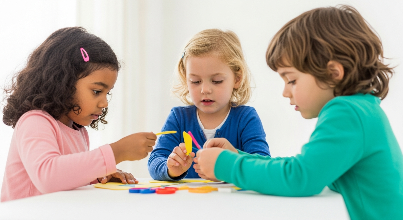 Easy Crafts for Kids: Sparking Creativity & Boosting Communication cover image