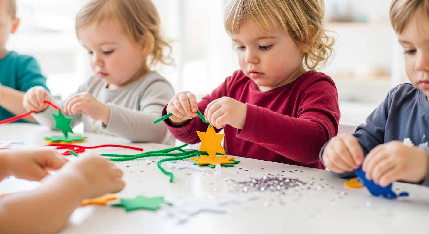 Fun and Easy Toddler Ornament Craft Ideas for Kids cover image