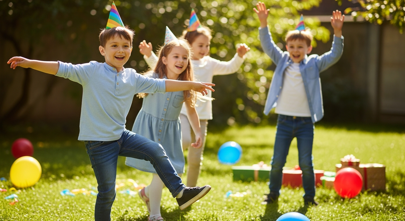 Creative Games to Play at Kids' Birthday Parties cover image