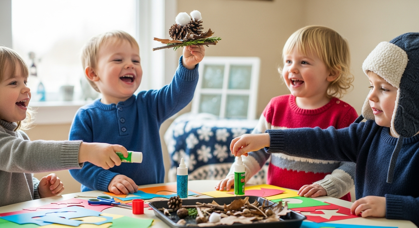 Creative Winter Toddler Crafts to Spark Joy and Speech cover image