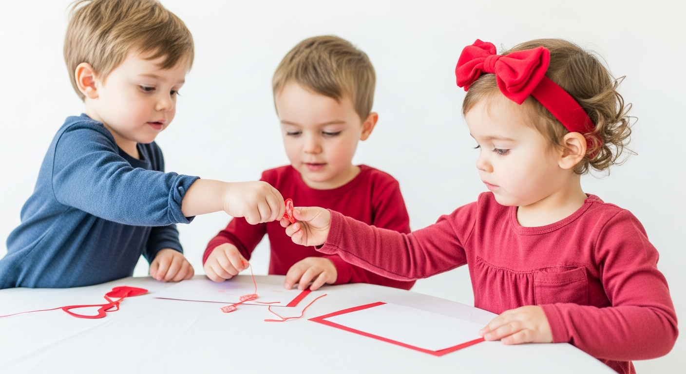 Adorable Toddler Valentine Crafts for 2 Year Olds cover image
