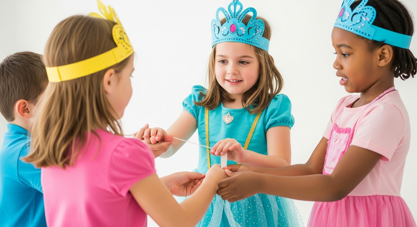 Enchanting Princess Party Games for Kids: A Royal Celebration Guide cover image