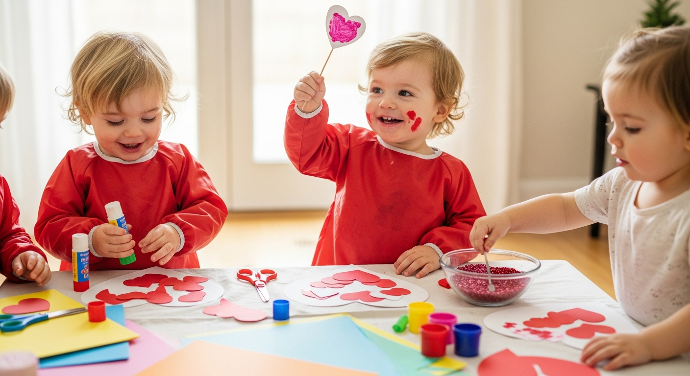 Engaging Valentines Day Toddler Activities for Home cover image