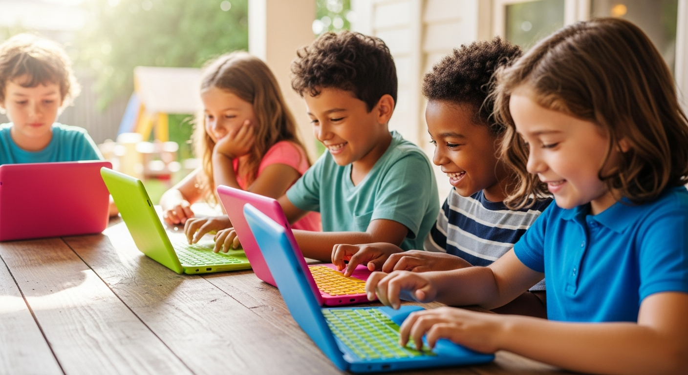 Fun Typing Games for Kids: Empowering Young Communicators cover image