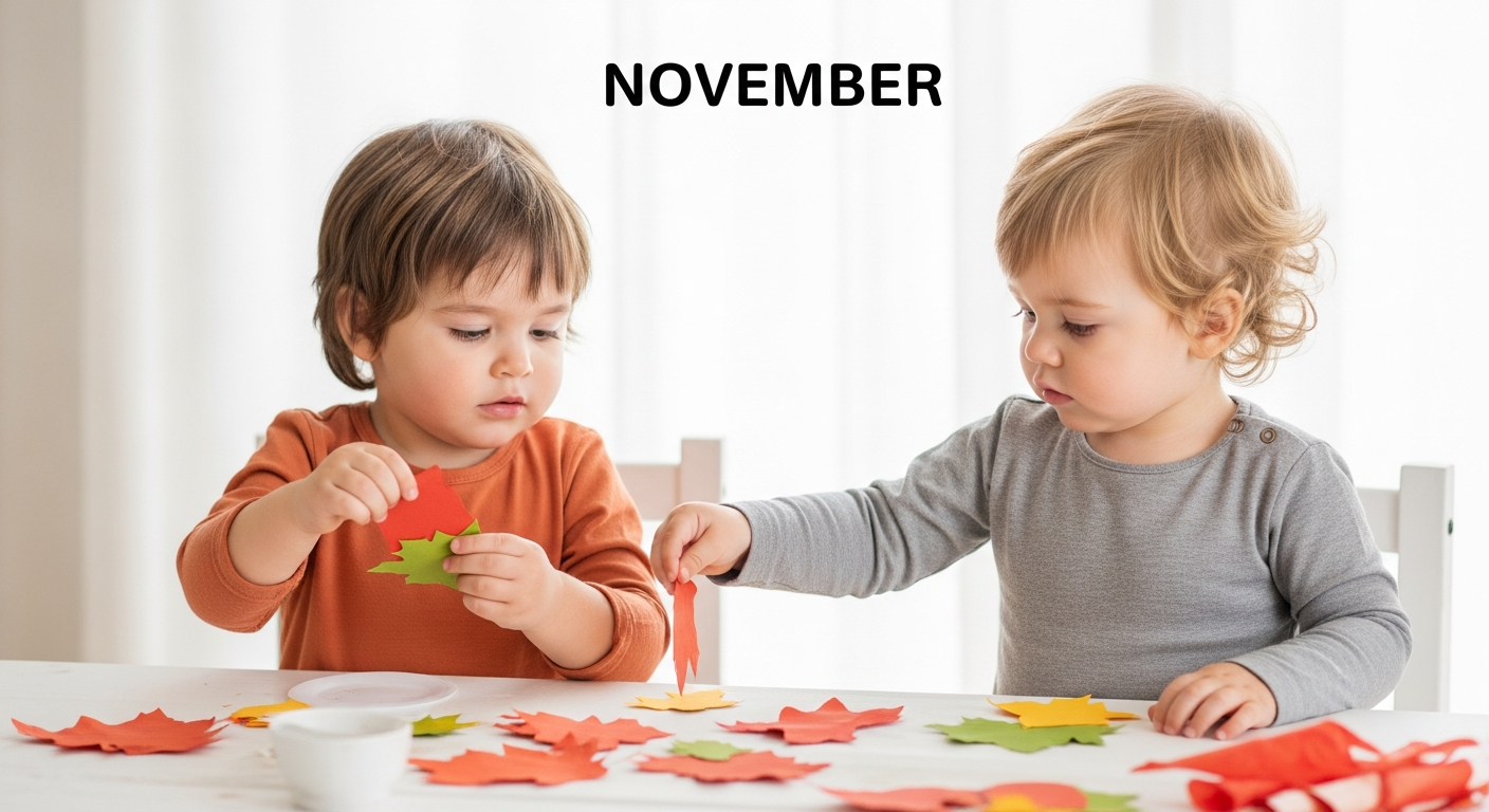 20 Creative Toddler November Crafts for Fall Fun cover image
