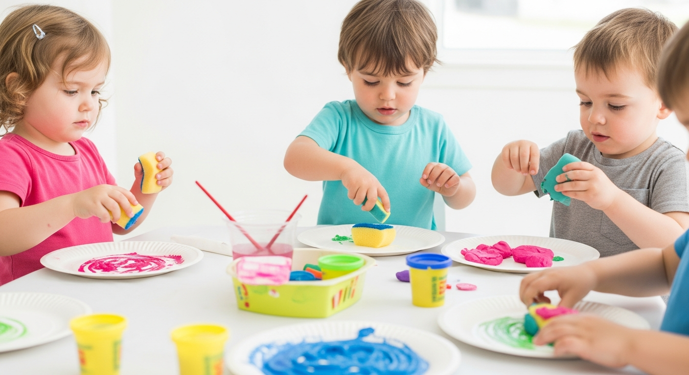 31 Fun and Educational Toddler-Friendly Craft Projects cover image