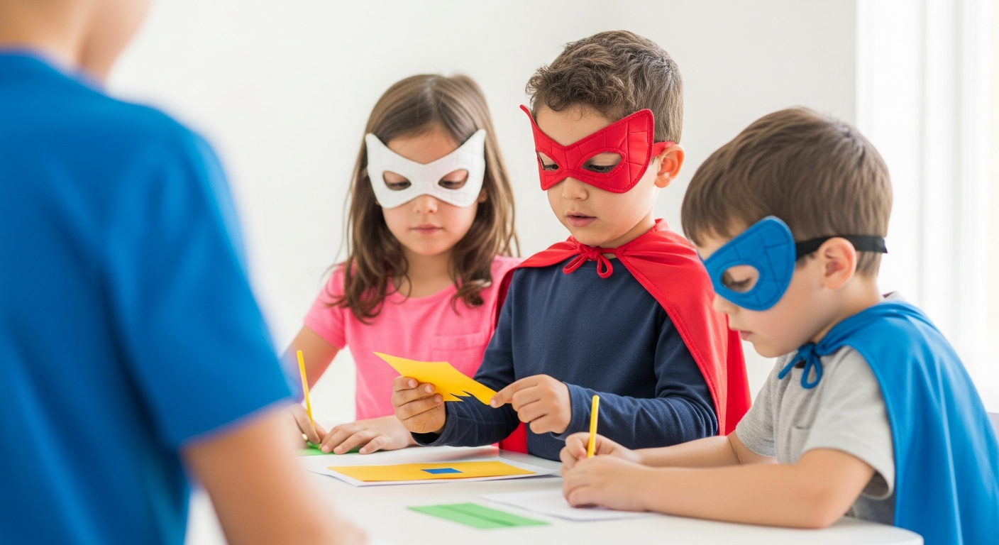 Unleash Superpowers: Fun Superhero Activities for Kids cover image
