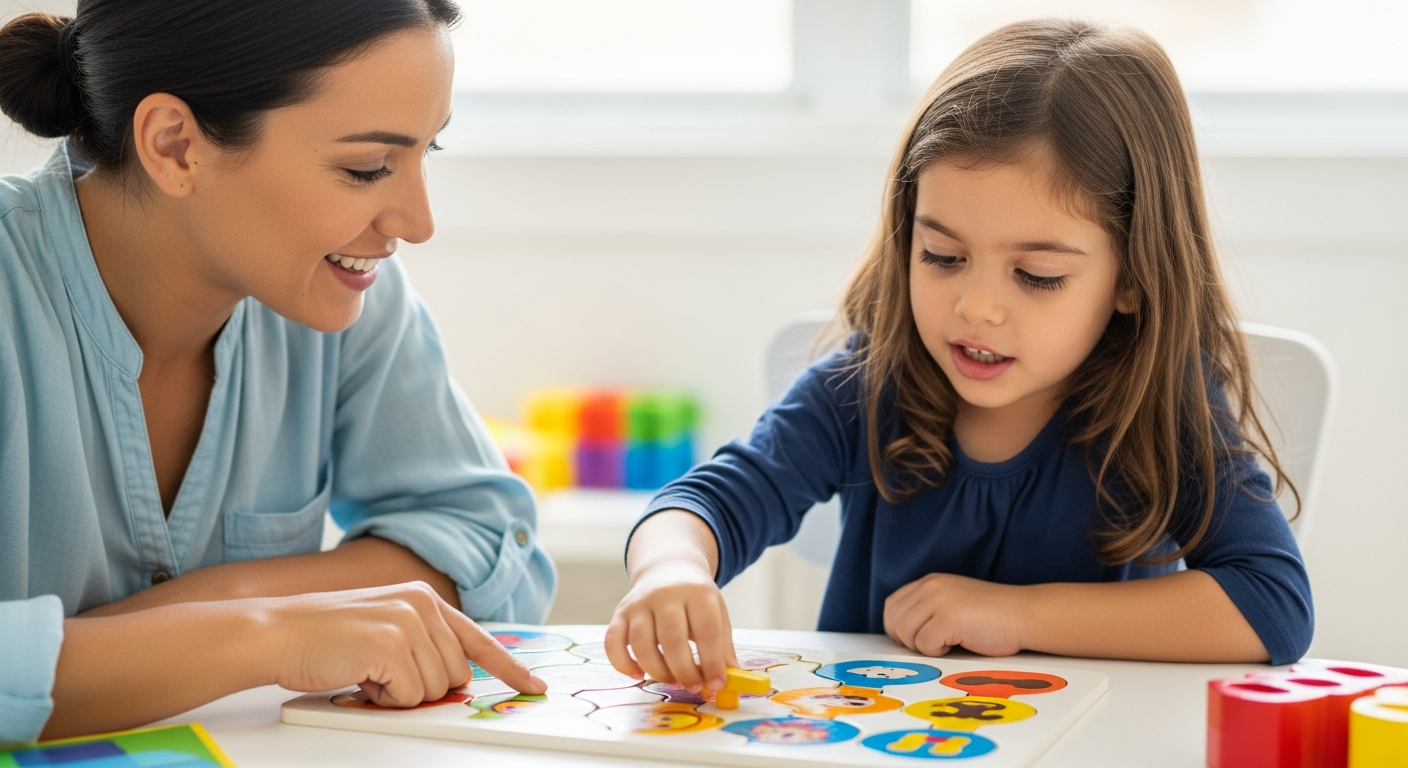 Imagen de portada de Ayudando a tu hijo de 5 años con TDAH y retraso del habla