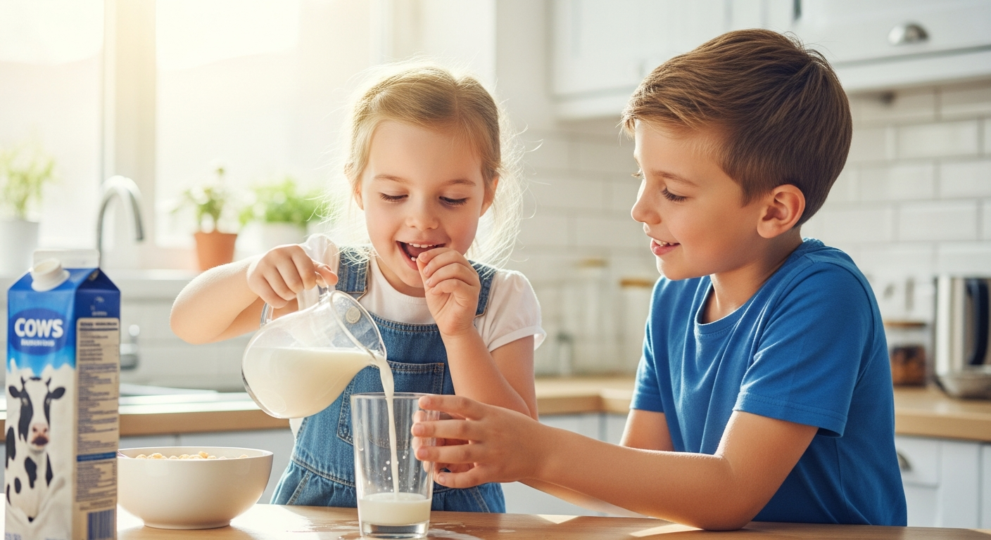 Leche de vaca y retraso del habla: ¿existe una conexión real? imagen de portada