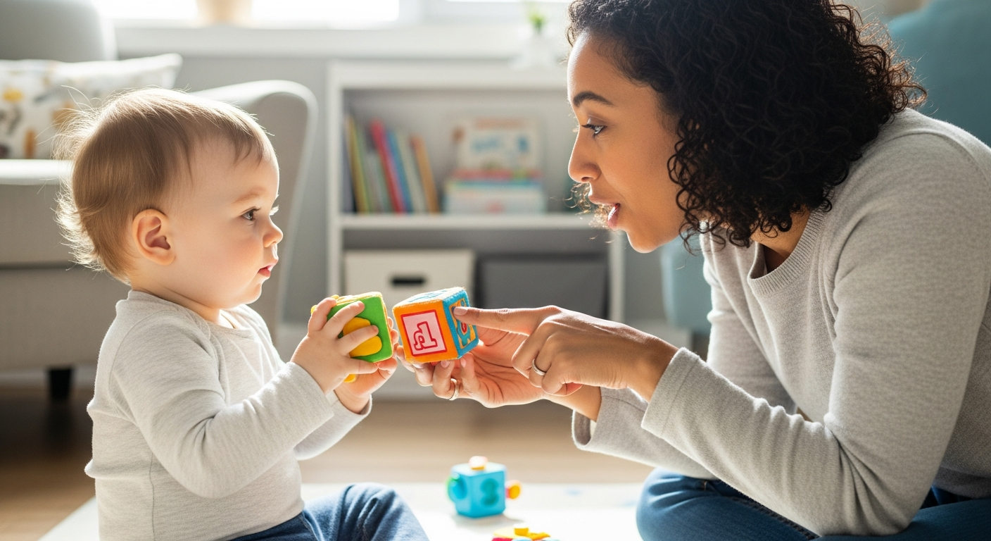 Speech Delay in 1 Year Old: A Guide for Parents cover image