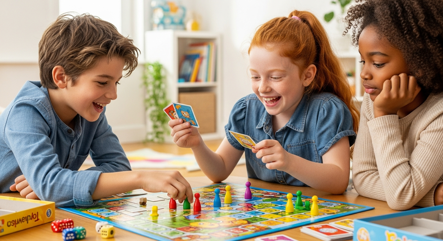 Playtime Power-Up: Fun Kids Board Games for Growing Minds cover image