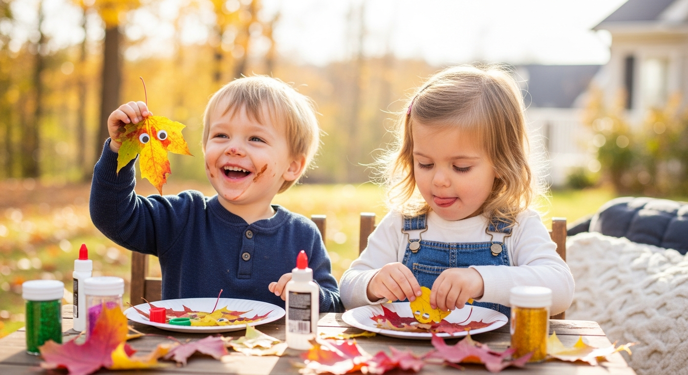 15+ Creative Toddler Fall Crafts With Leaves for Home Fun cover image