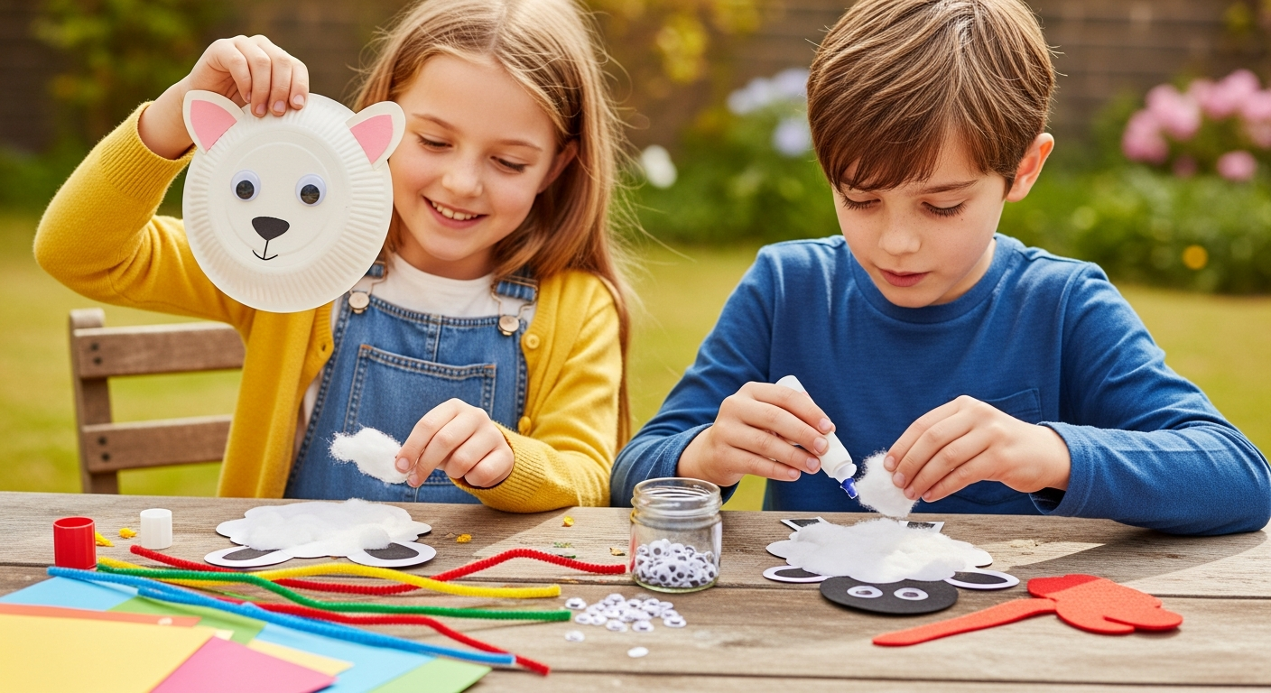 Engaging Animal Crafts: Easy Ideas for Kids cover image